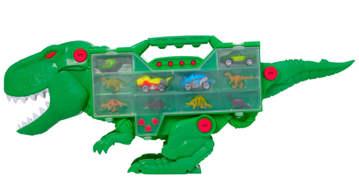 Teamsterz Beast Machines Playset T-Rex Transporter Carry Case with