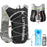 Aedcbaide Running Vest Hydration Backpack, Reflective Hydration Vest Running Men with 600ml Water Bottle, Lightweight Running Bag for Women Mens Outdoor Cycling Marathon Trail Race Hiking Climbing