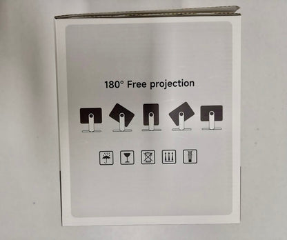 Netflix Licensed Alwtniet L018 NTV Smart Projector, 1080P Native 400 ANSI Auto Focus Auto Keystone Mini Portable Projector with Apps Built-in, ChatGPT Voice Remote Android Home Video Projector