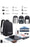 Vodlbov Laptop Backpack, 17 Inch Waterproof Business Travel Work Computer Rucksack Bag with USB Charging Port,Anti-Theft College School Bag