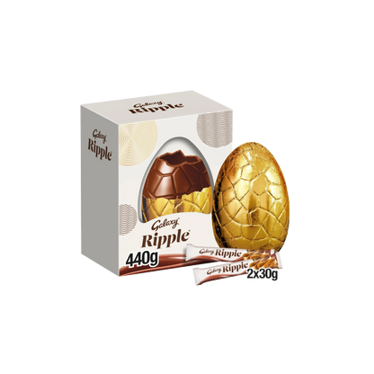 Galaxy Ripple Milk Chocolate Giant Easter Egg (440g)