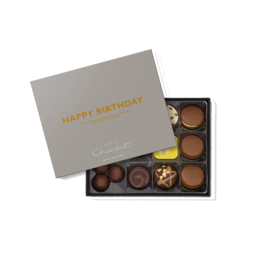 Hotel Chocolat Happy Birthday Signature White (2x150g)