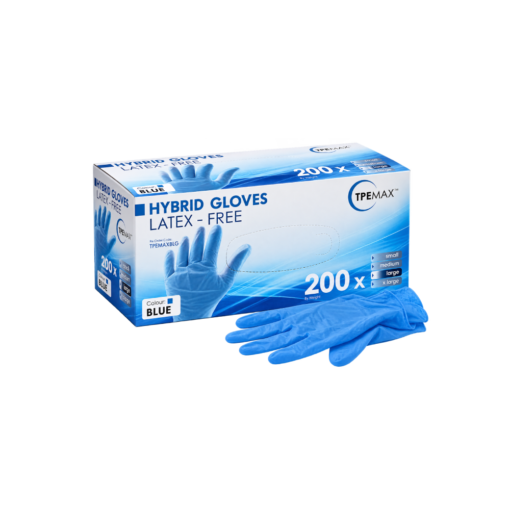 TPEMAX - Latex-Free Hybrid Gloves (Large)