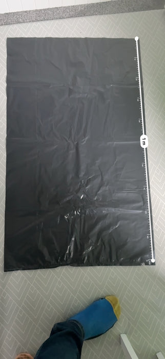 Extra Heavy Duty Black Bin Bags – Extra Strong Black Refuse Sacks – Black Bin Liners for, Office, Household, Kitchen, Restaurant – Eco-Friendly Garbage Bags 60x100x84cm