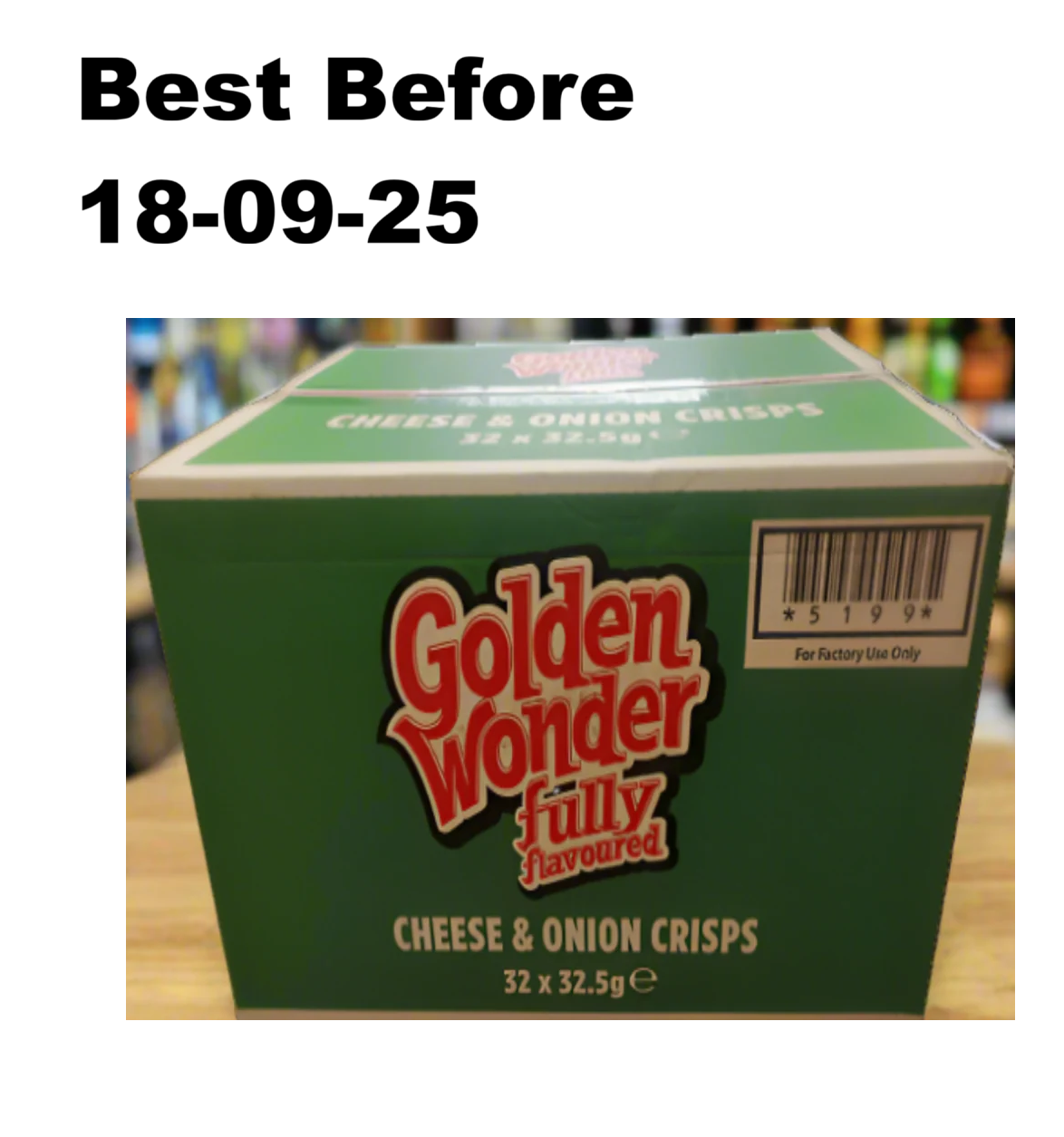 Mystery Box – past best before Foods Guaranteed Minimum RRP £30