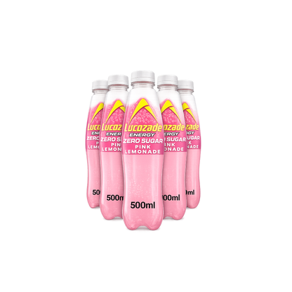 Lucozade Energy Zero Sugar Pink Lemonade (5x900ml)