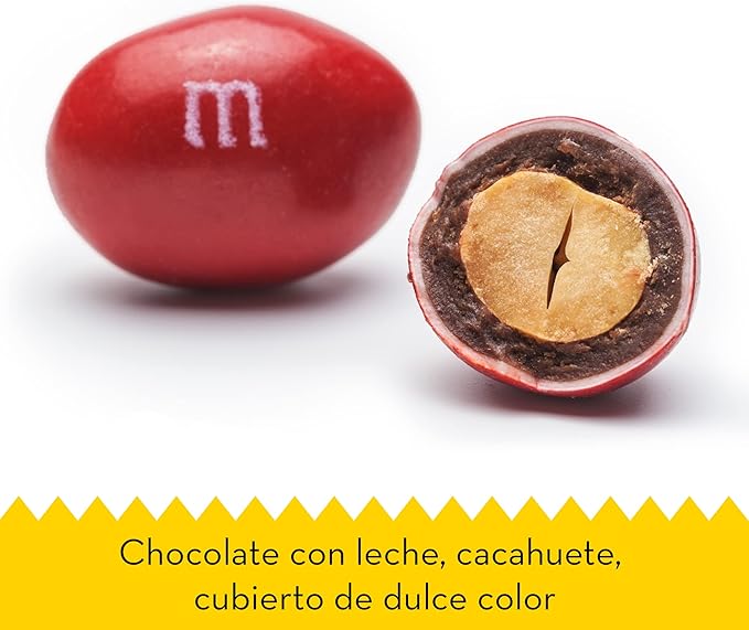4 X 400G M&M'S Peanut Chocolate Maxi Bag, Milk Chocolate Gifts & Movie Night Snacks BBE 18-05-25 RRP £24.99 Sale Price £14.99