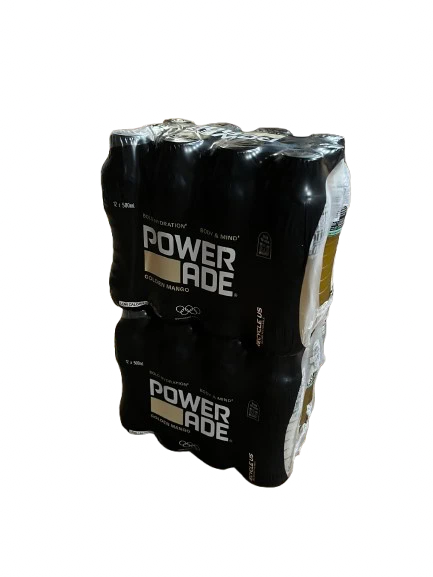 24 x 500ml Powerade Golden Mango Bottles (2 Cases of 12) BBE 02-25 RRP £27.99 Sale Price £9.99
