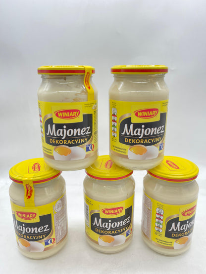 5 X Winiary Mayonnaise 400Ml BBE 23/05/25 RRP £19.99 Sale price £6.49