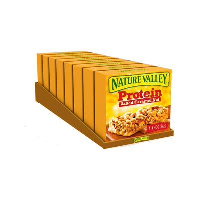 Nature Valley Protein Salted Caramel Nut Cereal Bars (32x40g)