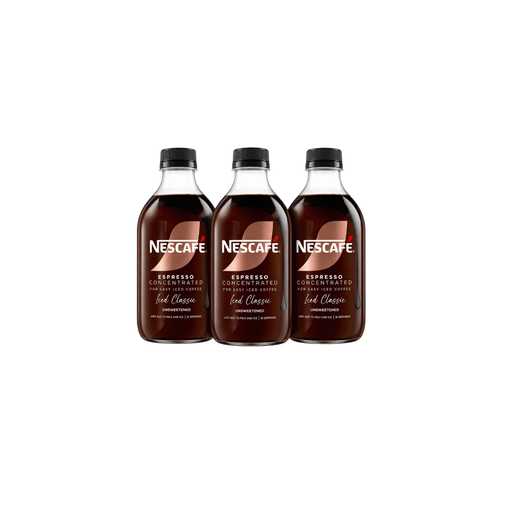 Nescafe Espresso Concentrated Unsweetened (3x500ml)