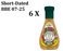 6 X Newman's Own Italian Dressing  BBE 07-25 RRP £24.99 Sale price £11.99
