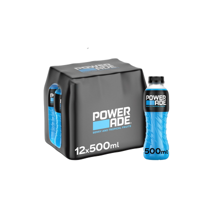 Powerade Bottle Berry & Tropical Fruits  (12x500ml)