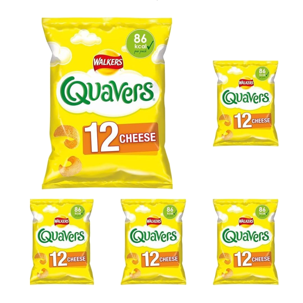 Walkers Quavers Snacks Cheese (60x16g)