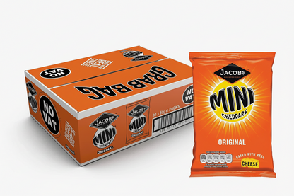 JACOB'S Mini Cheddars Original Grab Bag 30 x 45g bags