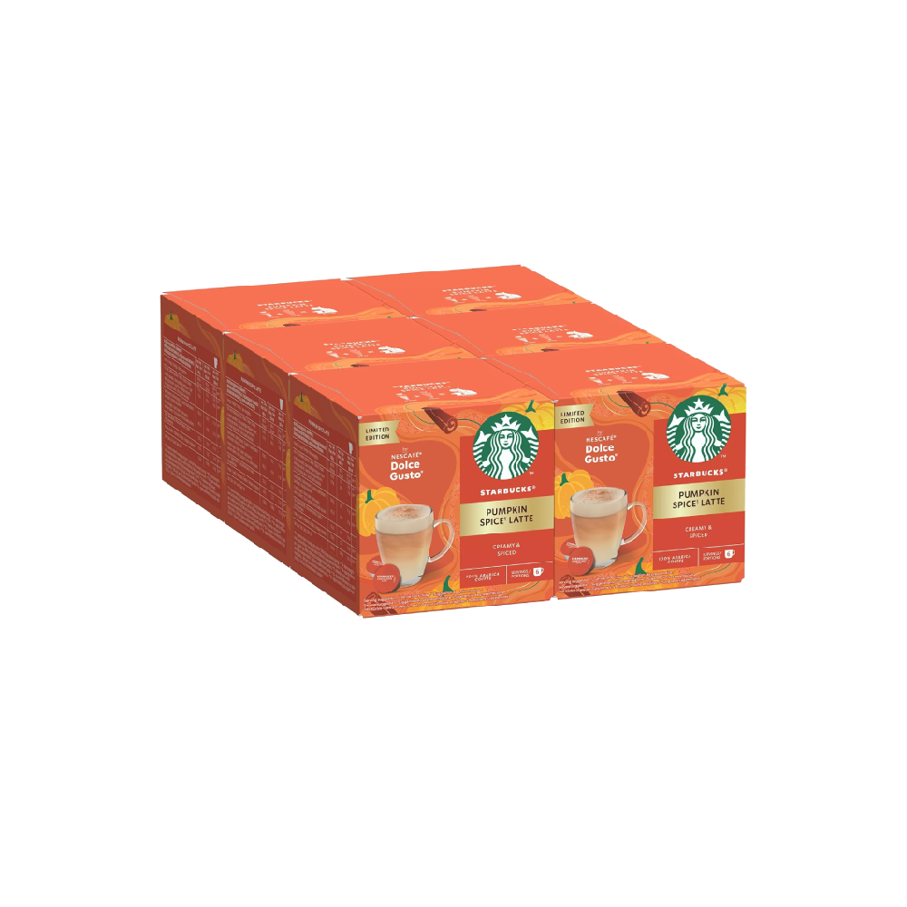 Starbucks Pumpkin Spice by Nescafé Dolce Gusto Coffee Pods (72 Caps)