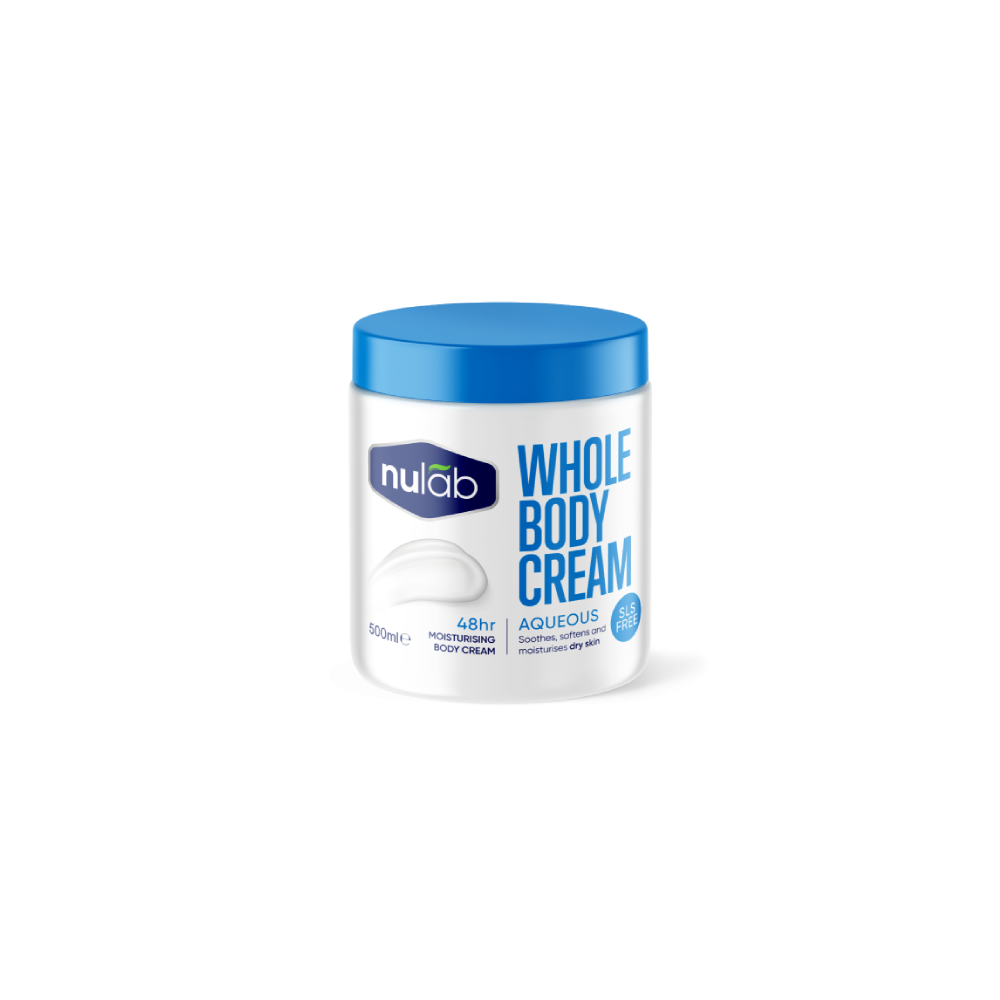 NULAB Whole Body Cream Aqueous SLS Free (500ml)