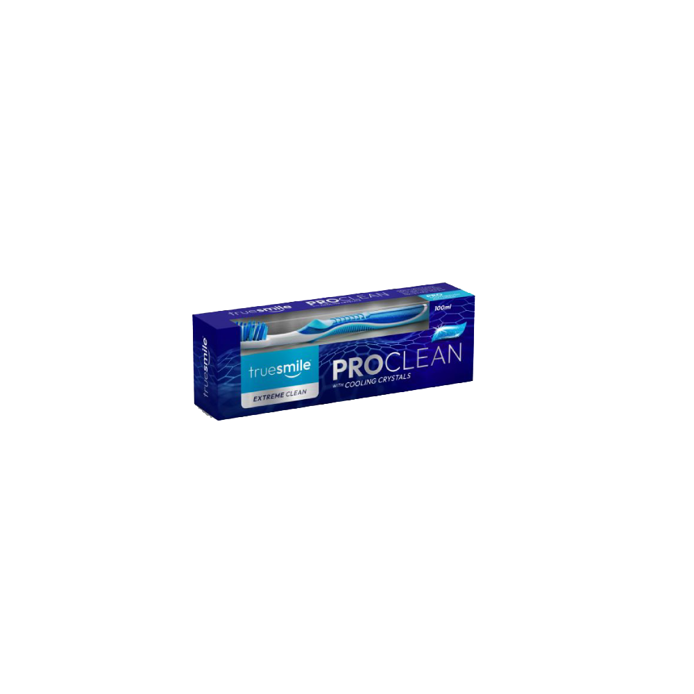 Truesmile ProClean Extreme Clean Toothpaste & Toothbrush (100ml)