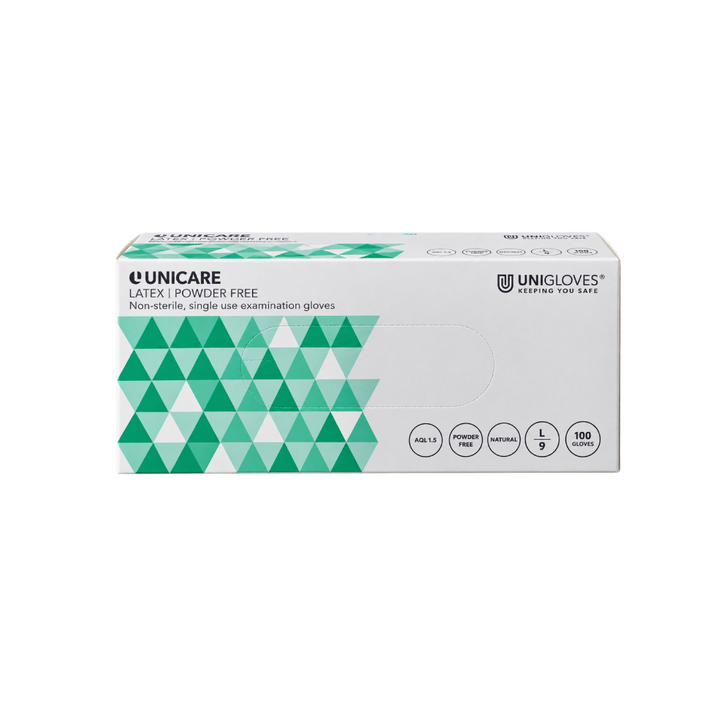 Unicare Latex Powder-Free Gloves