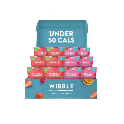 Wibble Jelly Pots Berry Variety Box (12x150g)