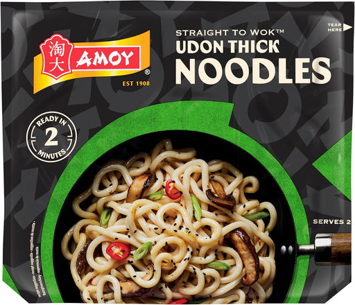 6 X 150g Amoy Straight To Wok Udon Noodles BBE 09-25 RRP £9.99 Sale price £4.50