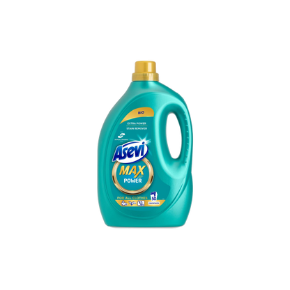Asevi Max Hypoallergenic Bio Laundry Detergent - 50 Washes (2500ml)