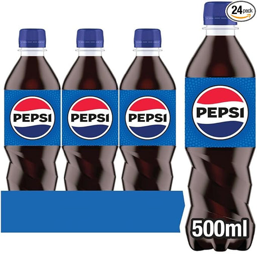 24 X 500ml Pepsi Regular in just £9.99 BBE April 25
