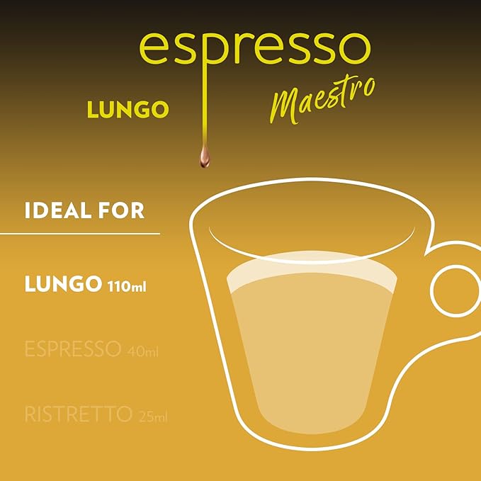 Lavazza, Variety Pack, 100 Aluminium Capsules Compatible with Nespresso Original Machines, Espresso Maestro Ristretto, Espresso Maestro Lungo.  Tatty box.  BBE 30-01-2026 in just £19.99