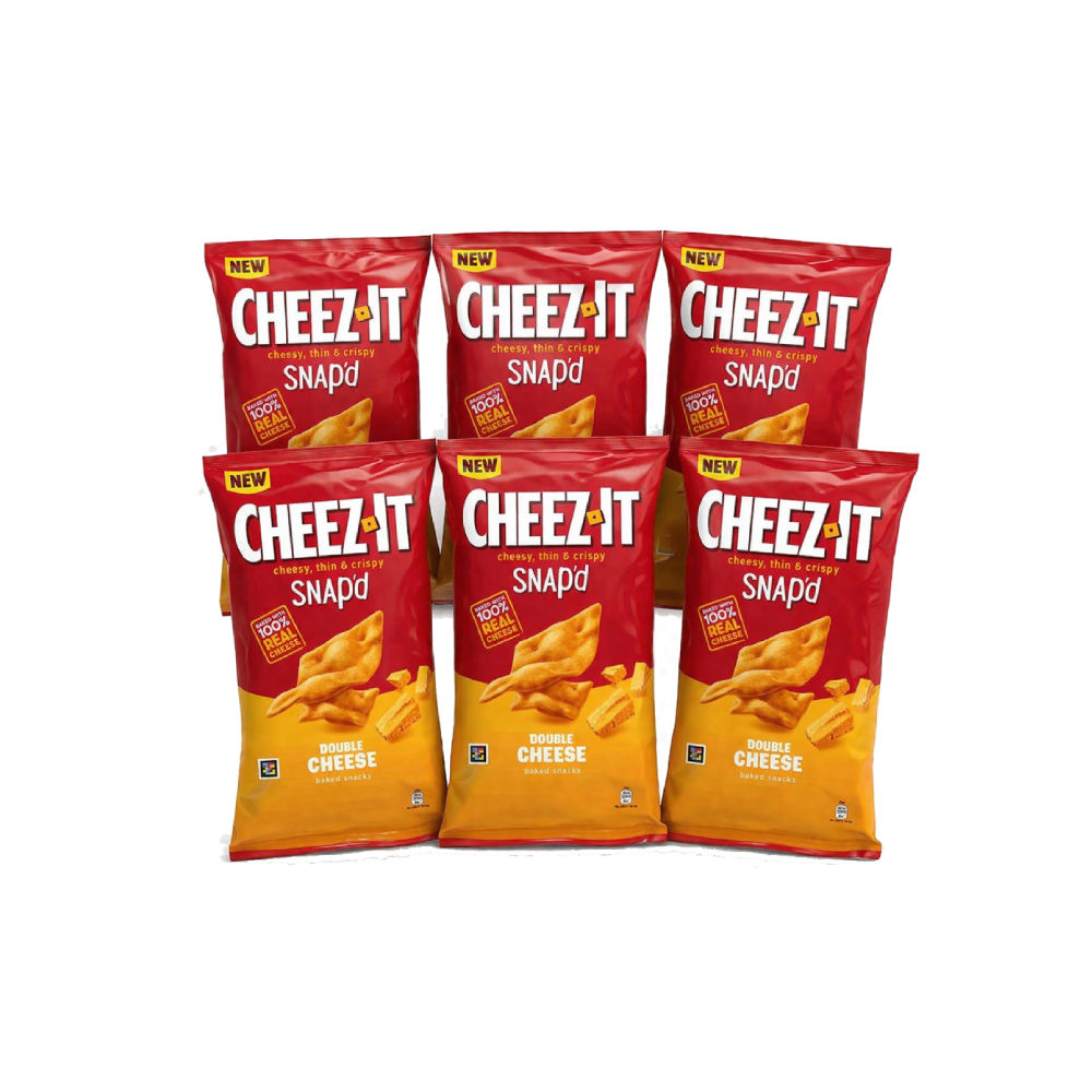 Cheeze-It Snap'd Double Cheese Baked Snacks (6x150g)