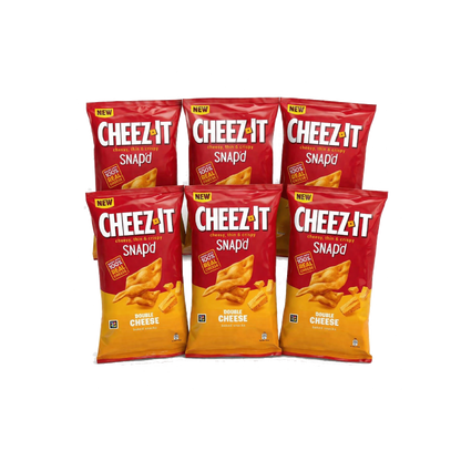 Cheeze-It Snap'd Double Cheese Baked Snacks (6x150g)