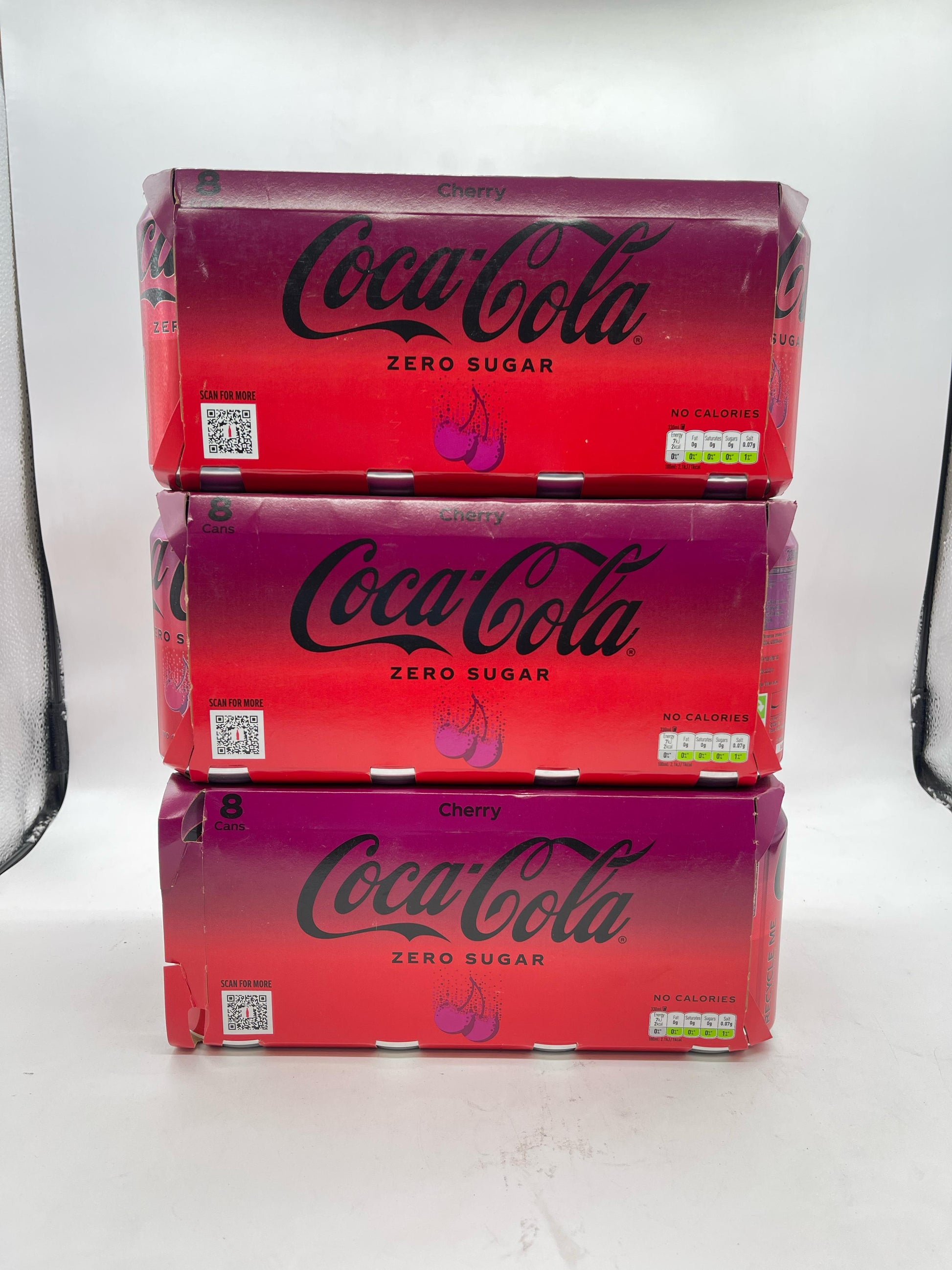 24 X 330ml  Coca-Cola Zero Sugar Cherry rrp £14.99 sale price £5.99 BBE 30-11-2025