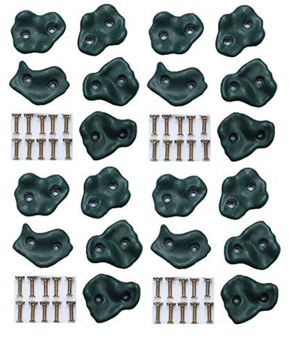 4 X HIKS Plastic Climbing Stones Holds &amp; Grips, Ideal For Climbing Frames , Tree Houses And Kids Climbing Walls  rrp £35 sale price £9.99