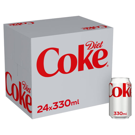 24 X 330ml Diet Coke Can Box. (Pack of 24) BBE 31-10-25 RRP £14.99 Sale Price £6