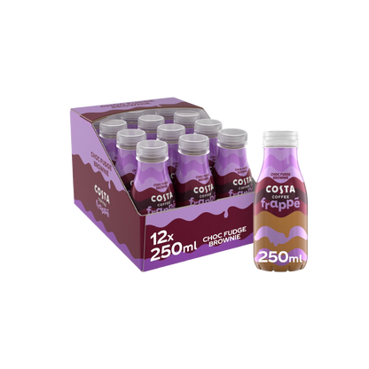 Costa Coffee Frappé Choc Fudge Brownie (12x250ml)