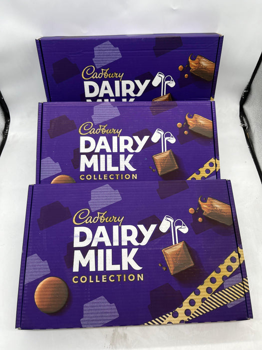 3 X Boxes Cadbury Dairy Milk Collection, Hamper Gift, Includes 10 Assorted Chocolate Bars and Bags, Perfect for Gifting, BBE 17/05/25 RRP £44.99 Sale price £17.99