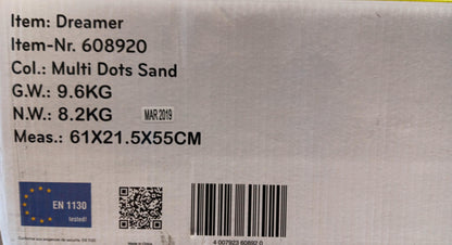 Hauck Dreamer Rocking Crib Cot Bed Travel cot New born to 6 month