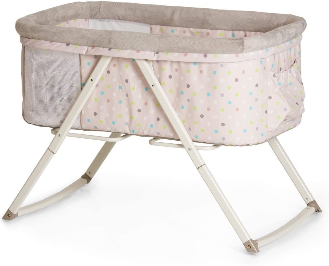 Hauck Dreamer Rocking Crib Cot Bed Travel cot New born to 6 month