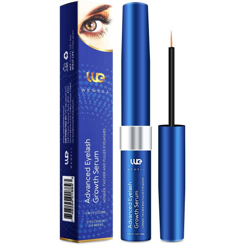 Wewell Eyelash Growth Serum,Brow Lash Growth Serum, Natural Brow Lash Enhancer. bbe 2027 rrp £9.99 sale price £4.99