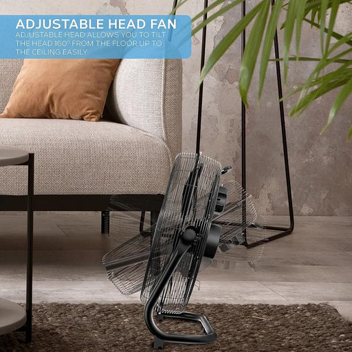 Daewoo 20-Inch High Velocity Adjustable  Floor Fan  RRP £49.99 Sale Price £29.99