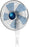 Rowenta Turbo Silence Extreme+ VU5840, 16 Inch Oscillating Stand Fan for Home and Office, Adjustable Height, 4 Speed Settings, 38dBA, White RRP £149 Sale Price £99