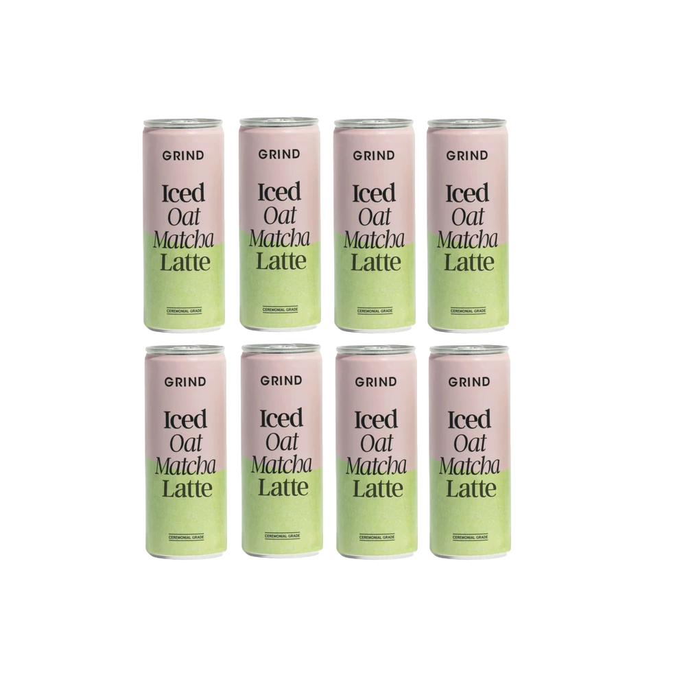 Grind - Iced Oat Matcha Latte (8x250ml)