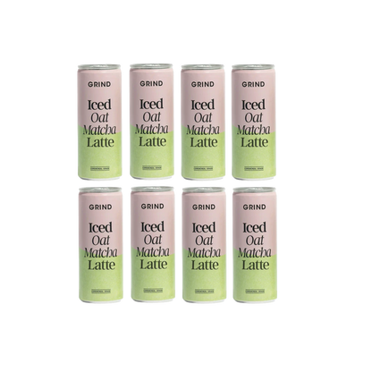 Grind - Iced Oat Matcha Latte (8x250ml)