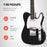Donner Electric Guitar Kits TC Guitar Full-Size 39 Inch with Dual-purpose Bag, Strap, Cable (Black) Model EC1401 RRP £97 Sale price
