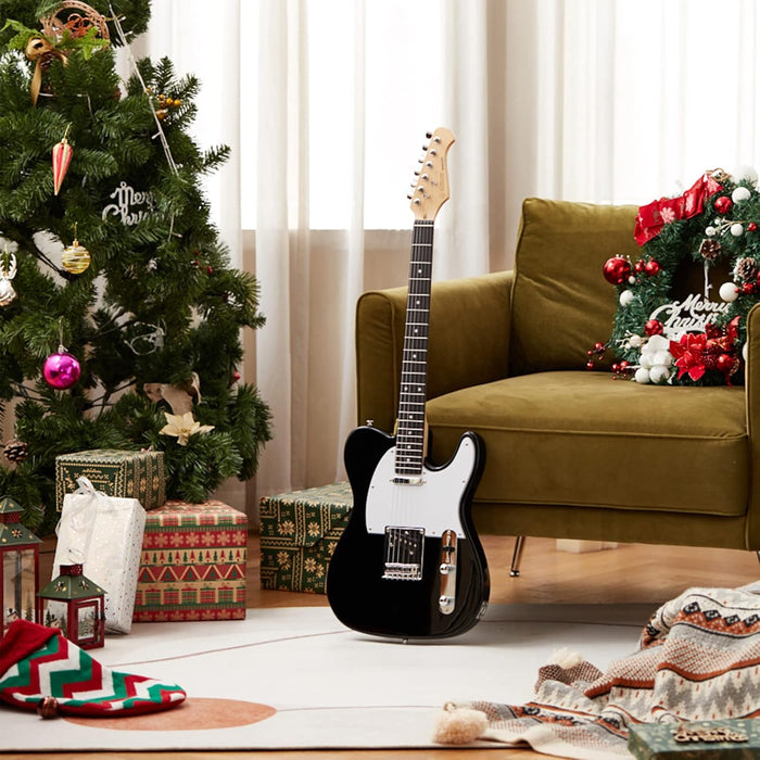 Donner Electric Guitar Kits TC Guitar Full-Size 39 Inch with Dual-purpose Bag, Strap, Cable (Black) Model EC1401 RRP £97 Sale price