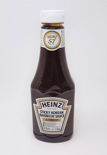 2 X 1kg Heinz Sticky Korean Barbacue Sauce BBE 05-25 RRP £19.99 Sale price £4.99