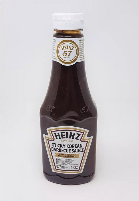 2 X 1kg Heinz Sticky Korean Barbacue Sauce BBE 05-25 RRP £19.99 Sale price £9.99
