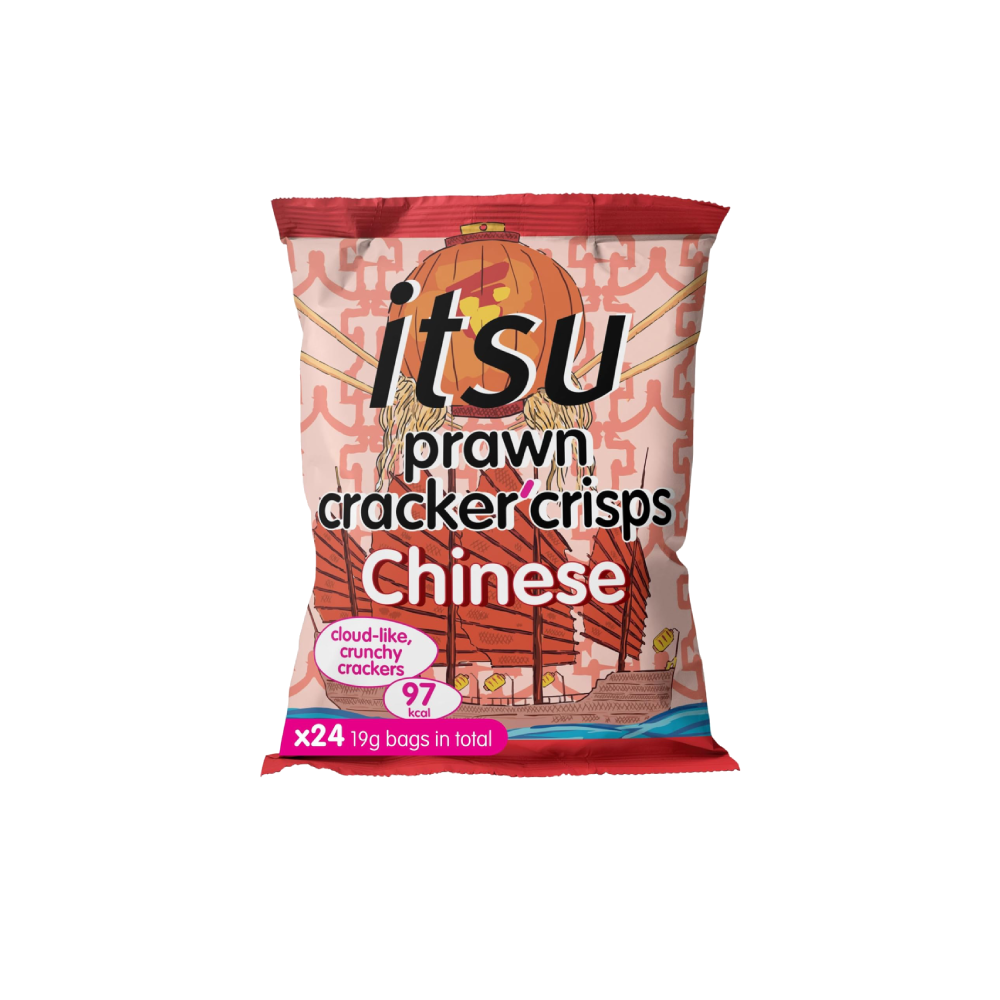 itsu Prawn Cracker Crisps - Chinese Hoisin (24x19g)