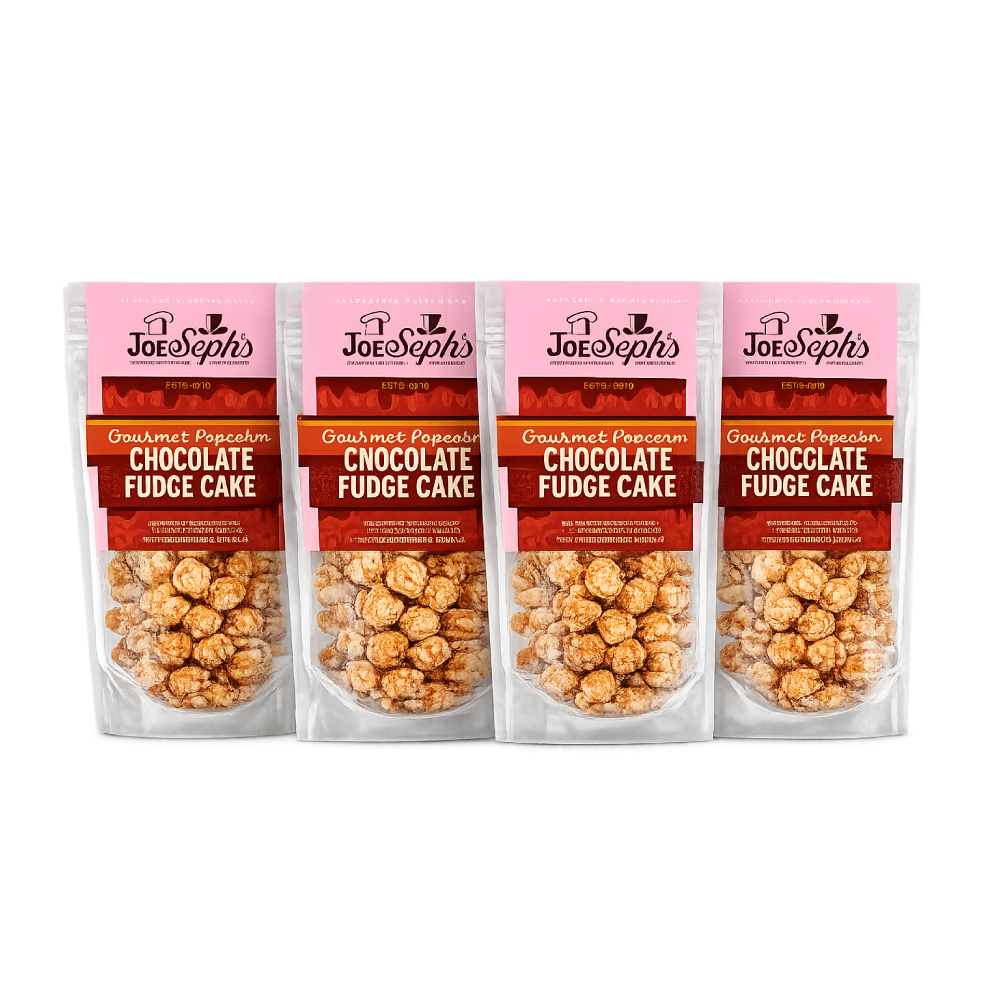 Joe & Seph's Chocolate Fudge Cake Popcorn (4x30g)