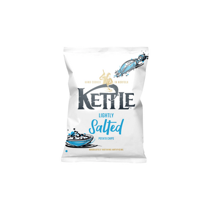 Kettle Lightly Salted Potato Chips (10x130g)
