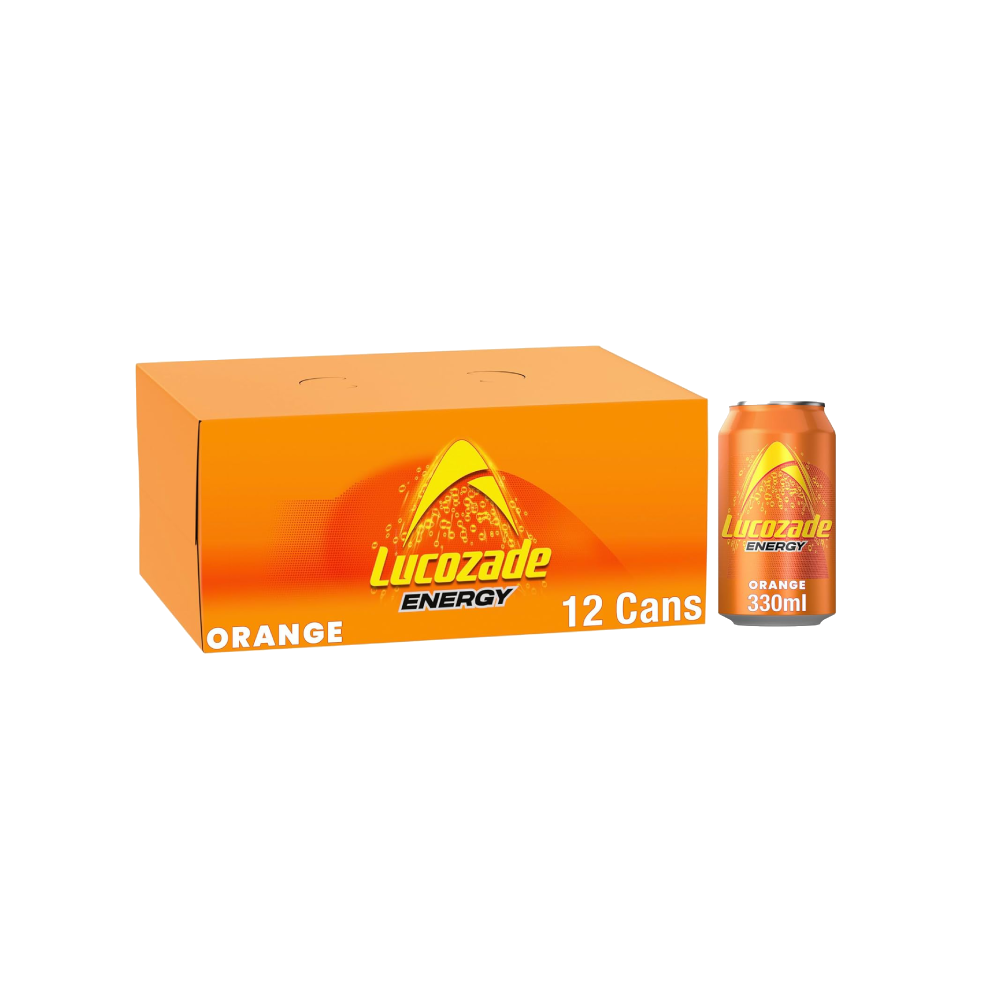 Lucozade Energy Drink Orange (12x330ml)
